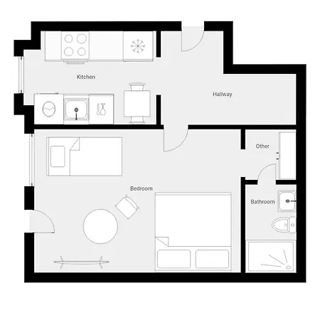 Apartment Queens Courtyard By Daniel&jacob's